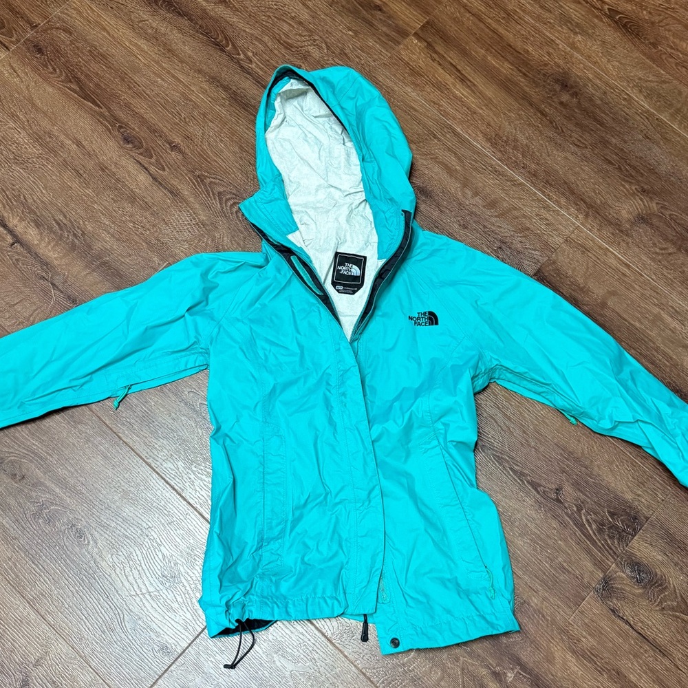 The North Face Turquoise Outdoor Jacket